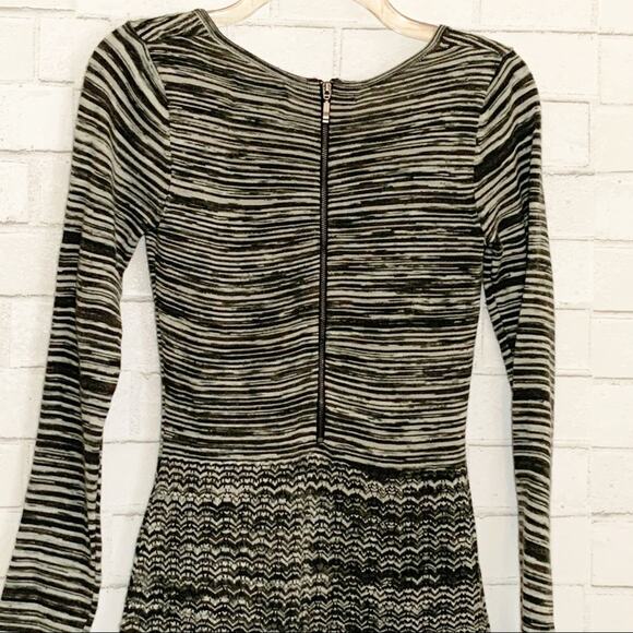 Cynthia Rowley Grey Marled Space Dyed Knit Dress S - Picture 8 of 9